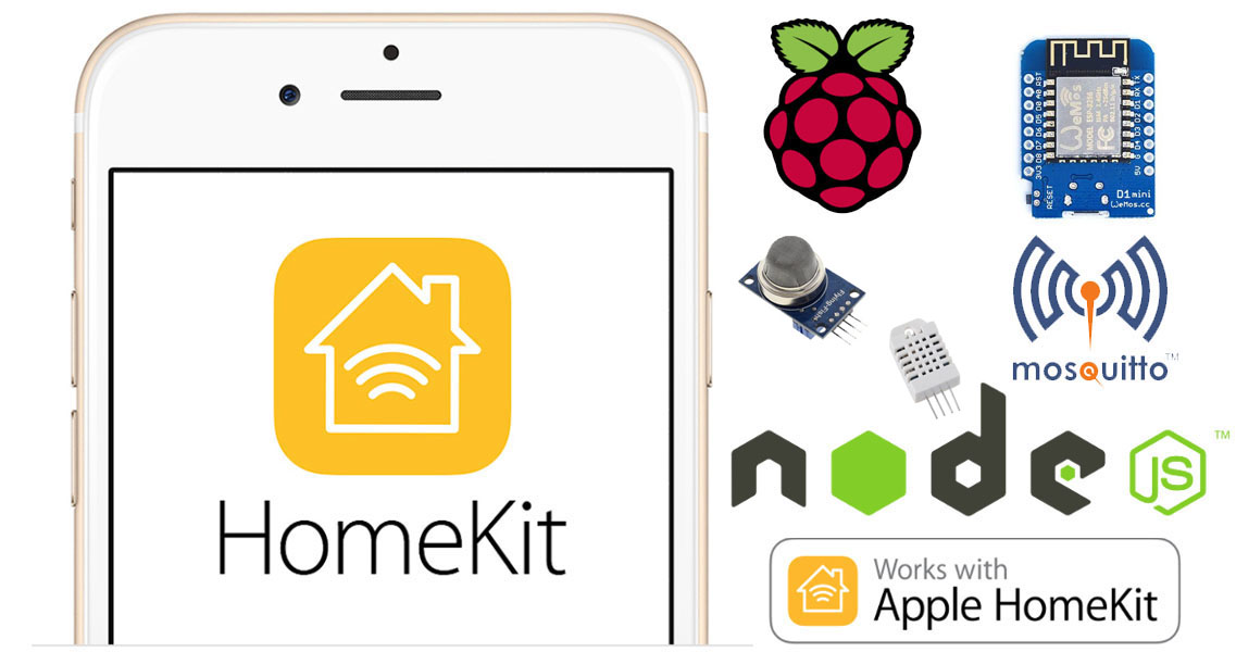 Controlliamo un sensore di qualità dell’aria da Apple Homekit con HAP-NodeJS su Raspberry Pi e Wemos D1 mini via MQTT Controlliamo un sensore di qualità dell’aria da Apple Homekit con HAP-NodeJS su Raspberry Pi e Wemos D1 mini via MQTT