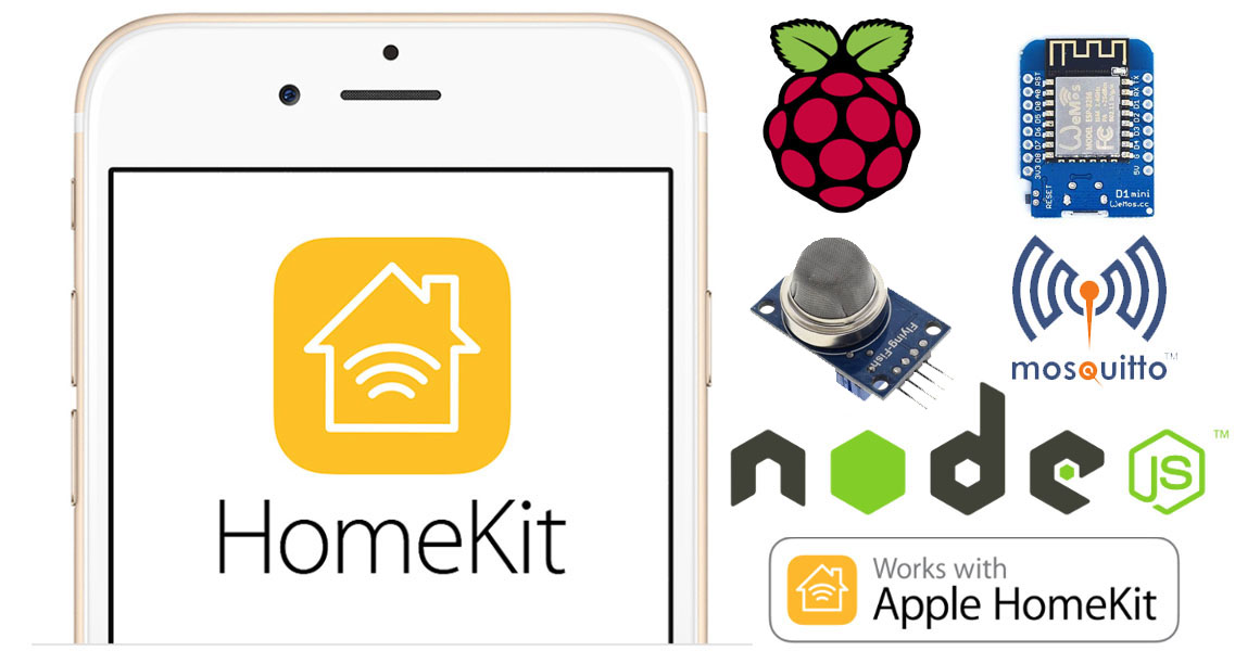 Controlliamo un sensore di Gas/Fumo da Apple Homekit con HAP-NodeJS su Raspberry Pi e Wemos D1 mini via MQTT Controlliamo un sensore di Gas/Fumo da Apple Homekit con HAP-NodeJS su Raspberry Pi e Wemos D1 mini via MQTT